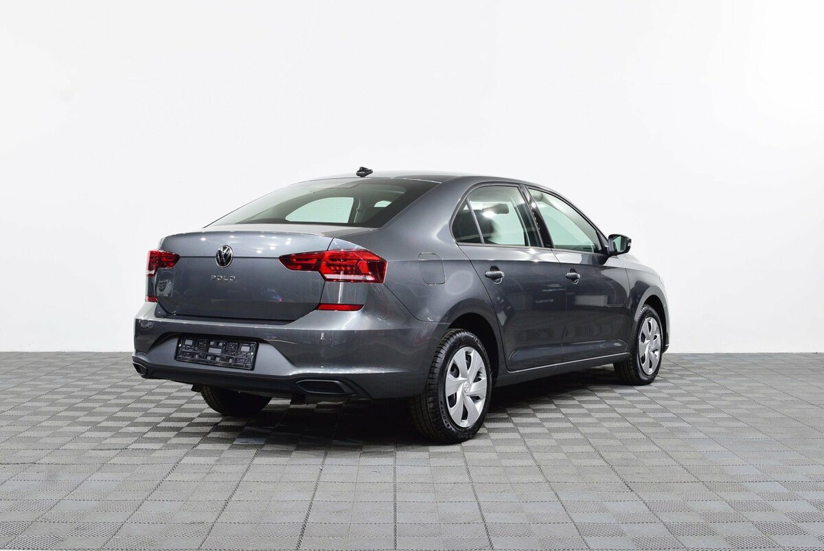 Volkswagen Polo, 2021, 2021 с пробегом 13 км Volkswagen Polo, 2021, 2021 с пробегом 13 км, цвет Серый, цена - 841 000 руб., кузов - Лифтбек