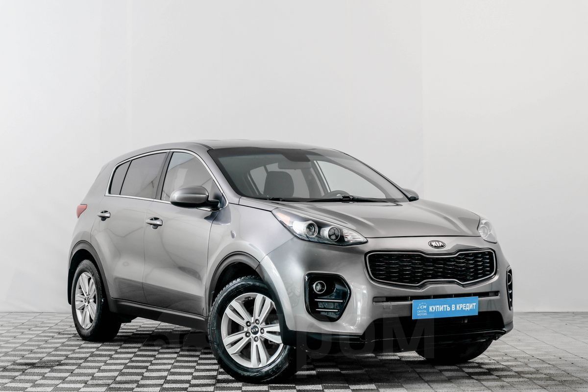 Kia Sportage, 2017 с пробегом 69 000 км Kia Sportage, 2017 с пробегом 69 000 км, цвет серый, цена - 833 000 руб., кузов - джип/suv 5 дв.